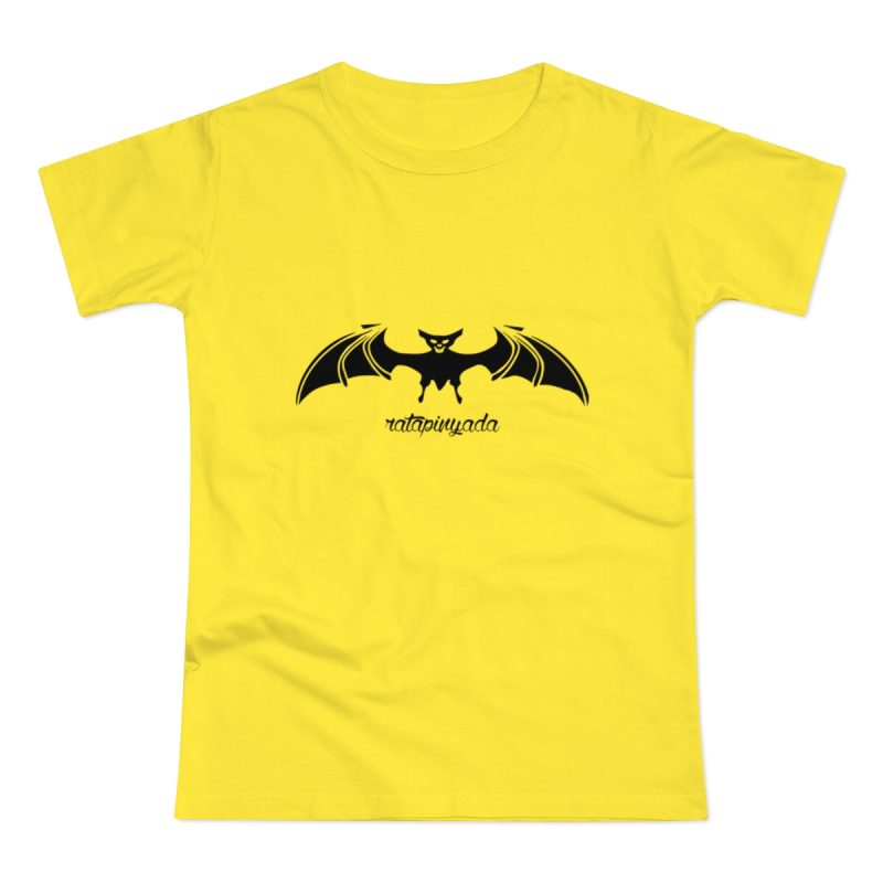 Camiseta mujer punto liso - Amarillo solar - Rat penat: Ratapinada