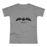 Camiseta mujer punto liso - Gris deportivo jaspeado - Rat penat: Ratapinada