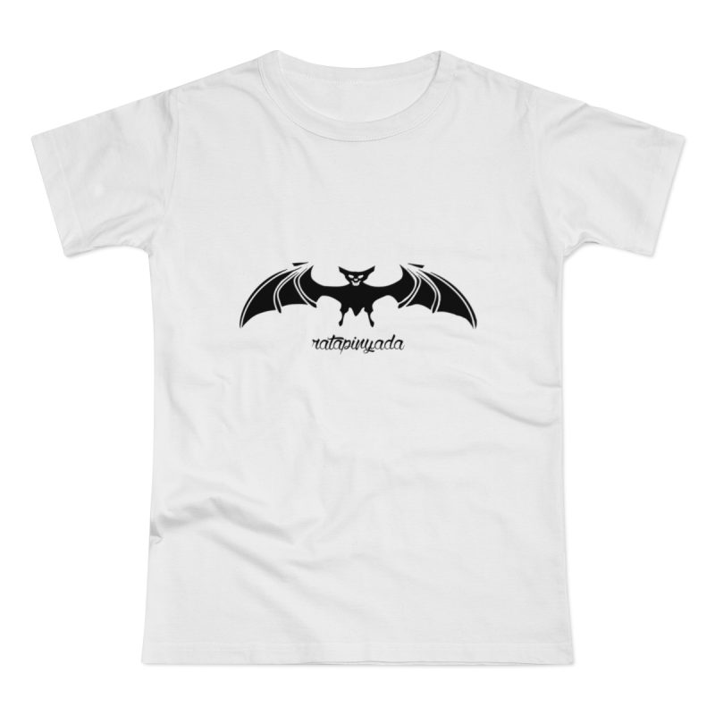 Camiseta mujer punto liso - Blanco - Rat penat: Ratapinada