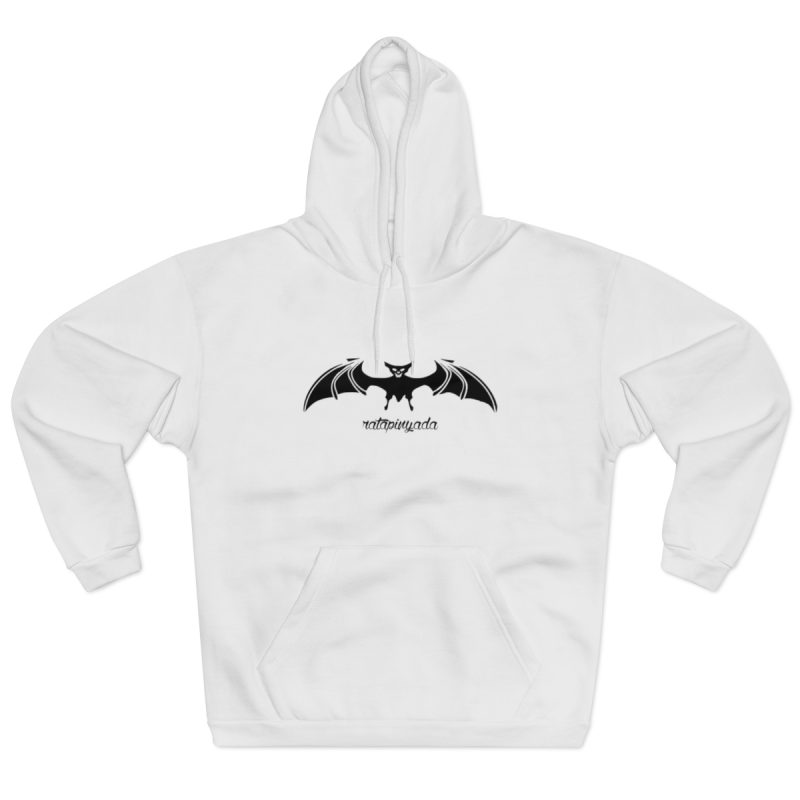 Sudadera con capucha cerrada - Blanco - Rat penat: Ratapinada