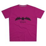 Camiseta hombre corte moderno - Rosa oscuro - Rat penat: Ratapinada