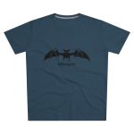 Camiseta hombre corte moderno - Azul vaquero - Rat penat: Ratapinada
