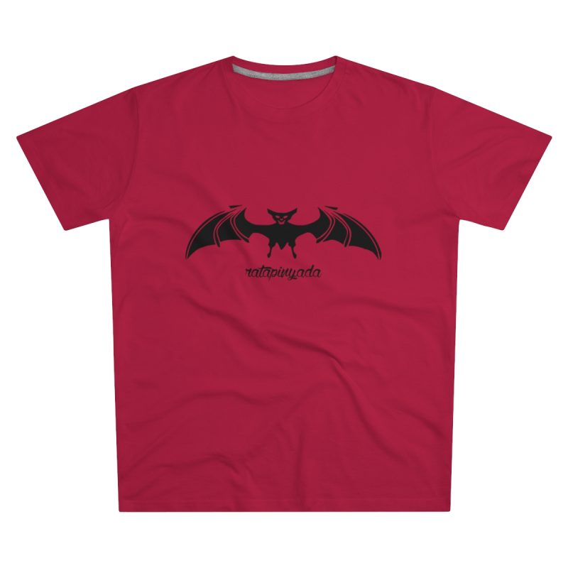 Camiseta hombre corte moderno - Rojo - Rat penat: Ratapinada