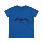 Camiseta mujer algodon medio - Azul royal - Rat penat: Ratapinada