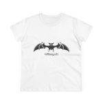 Camiseta mujer algodon medio - Blanco - Rat penat: Ratapinada