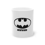 Taza estandar 325 ml - Blanco - Rata Pinyada Batman