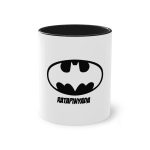 Taza bicolor - Negro - Rata Pinyada Batman