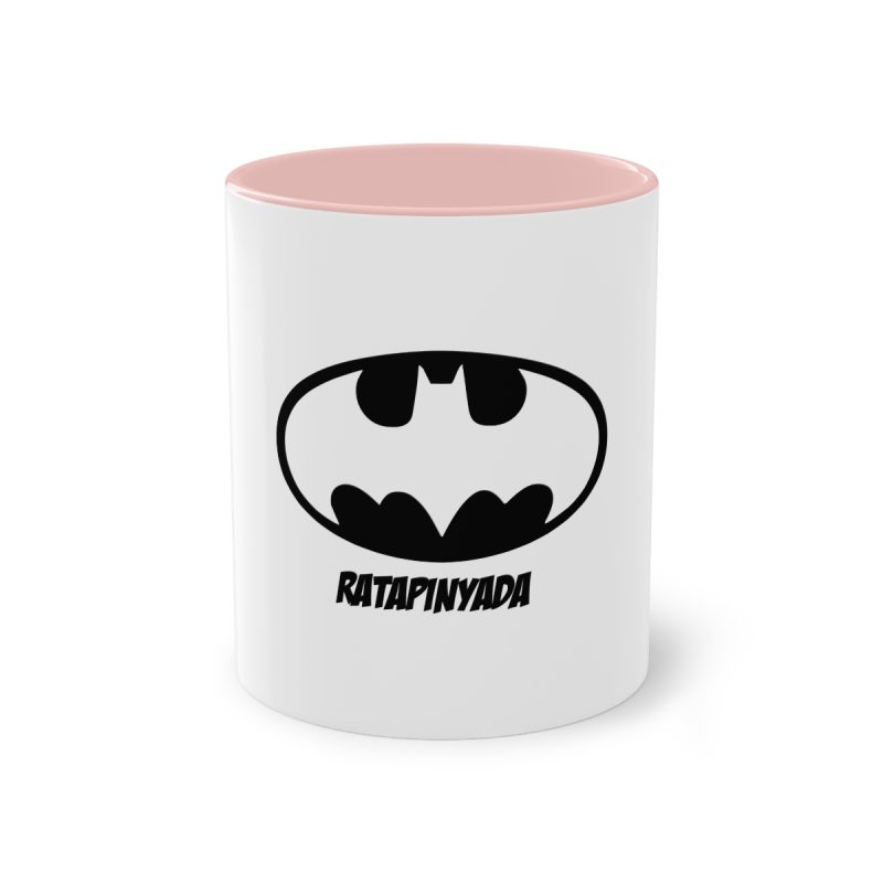 Taza bicolor - Rosa - Rata Pinyada Batman