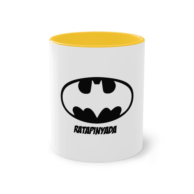 Taza bicolor - Amarillo dorado - Rata Pinyada Batman