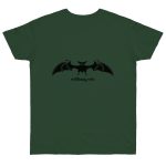 Camiseta punto liso - Verde botella - Rat penat: Ratapinada Camiseta punto liso - Verde botella - Rat penat: Ratapinada