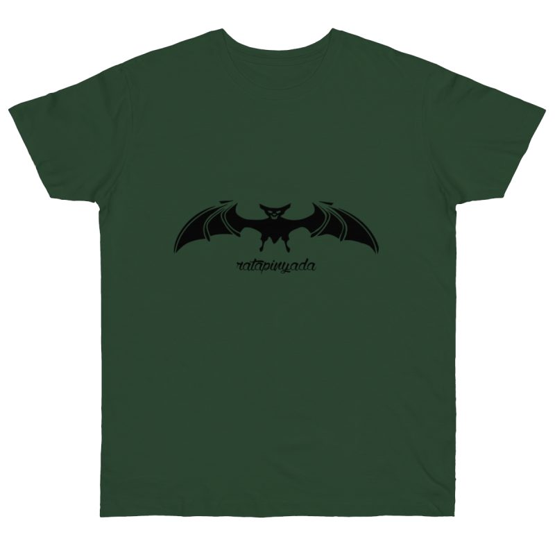 Camiseta punto liso - Verde botella - Rat penat: Ratapinada