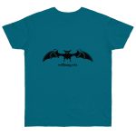 Camiseta punto liso - Azul diva - Rat penat: Ratapinada Camiseta punto liso - Azul diva - Rat penat: Ratapinada