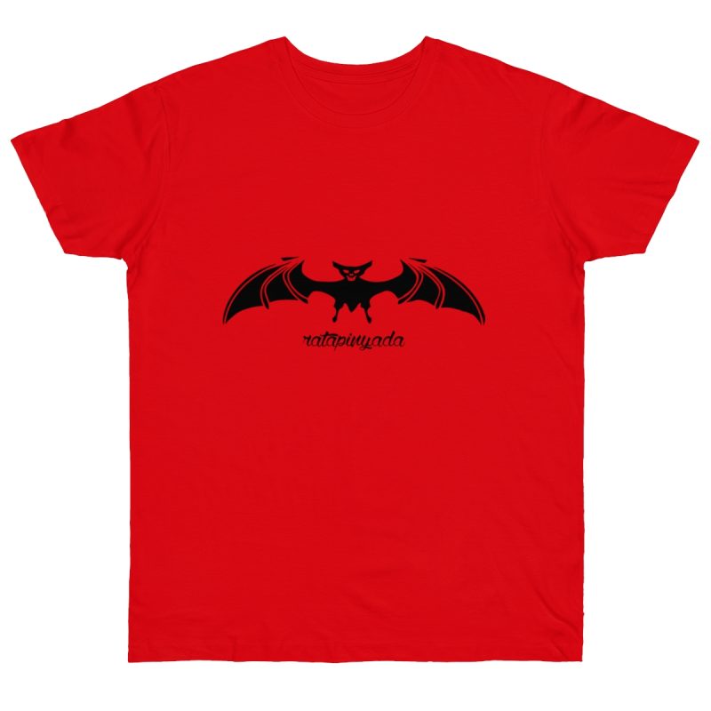 Camiseta punto liso - Rojo fuego - Rat penat: Ratapinada