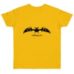 Camiseta punto liso - Amarillo dorado - Rat penat: Ratapinada Camiseta punto liso - Amarillo dorado - Rat penat: Ratapinada