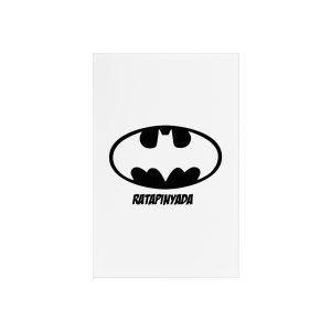 Cartel de metacrilato con soporte - Rata Pinyada Batman