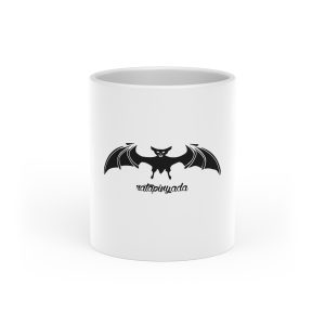 Taza con asa de corazon - Blanco - Rat penat: Ratapinada