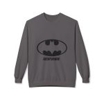 Sudadera Softstyle cuello redondo - Gris marengo - Rata Pinyada Batman