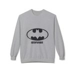 Sudadera Softstyle cuello redondo - Gris deportivo - Rata Pinyada Batman