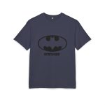 Camiseta oversize gruesa - Azul marino - Rata Pinyada Batman
