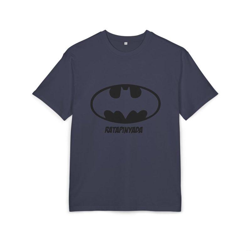 Camiseta oversize gruesa - Azul marino - Rata Pinyada Batman