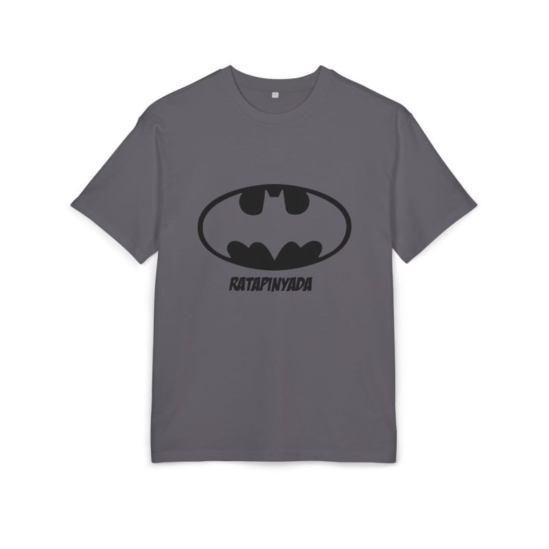 Camiseta oversize gruesa - Gris iman - Rata Pinyada Batman