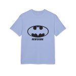 Camiseta oversize gruesa - Azul violeta - Rata Pinyada Batman