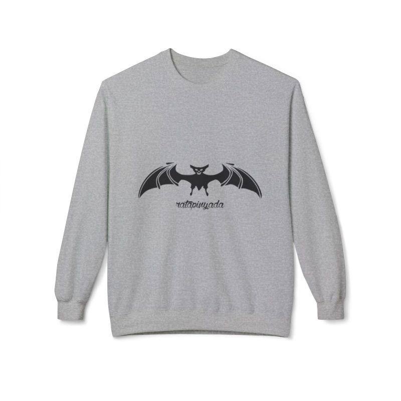 Sudadera Softstyle cuello redondo - Gris deportivo - Rat penat: Ratapinada