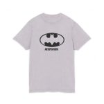 Camiseta lavado acido cuello redondo - Lila suave - Rata Pinyada Batman