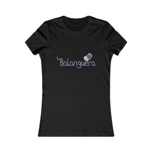 Camiseta mujer Favorite - Negro - Camiseta «La Balanguera»