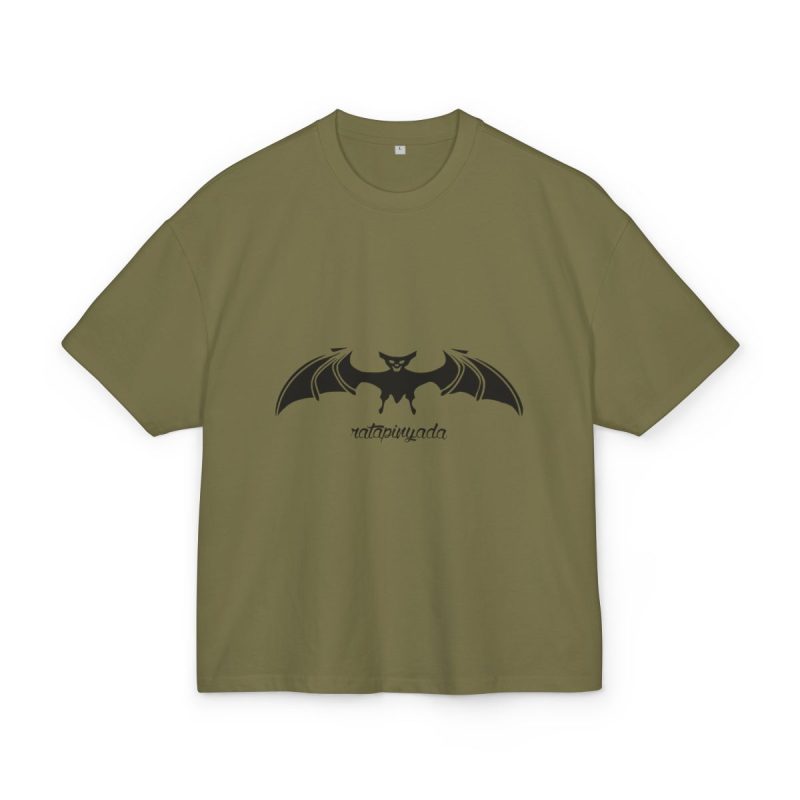 Camiseta box ultra gruesa - Verde oliva - Rat penat: Ratapinada Camiseta box ultra gruesa - Verde oliva - Rat penat: Ratapinada