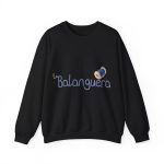 Sudadera cuello redondo - Negro - Camiseta «La Balanguera» Sudadera cuello redondo - Negro - Camiseta «La Balanguera»