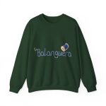 Sudadera cuello redondo - Verde bosque - Camiseta «La Balanguera» Sudadera cuello redondo - Verde bosque - Camiseta «La Balanguera»