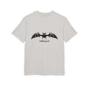 Camiseta oversize gruesa - Gris jaspeado claro - Rat penat: Ratapinada