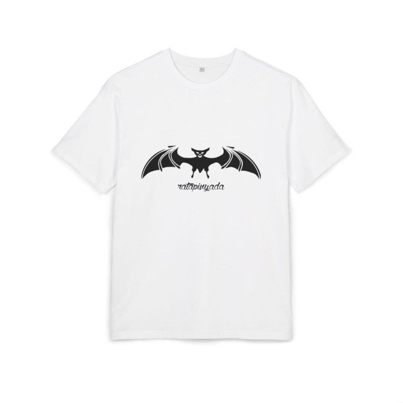 Camiseta oversize gruesa - Blanco - Rat penat: Ratapinada