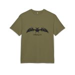 Camiseta oversize gruesa - Verde oliva - Rat penat: Ratapinada