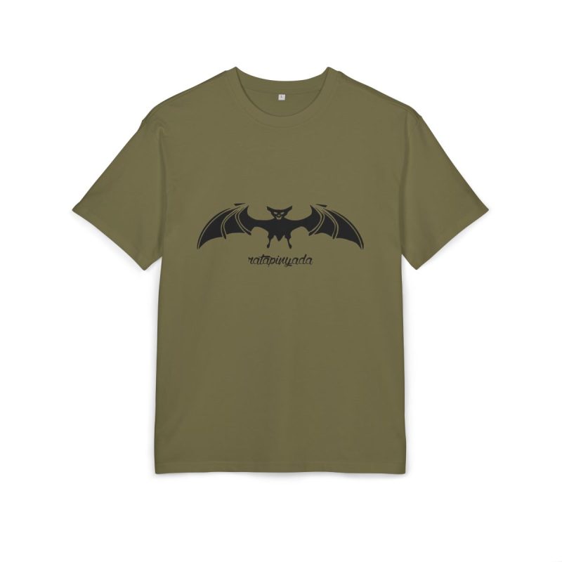 Camiseta oversize gruesa - Verde oliva - Rat penat: Ratapinada