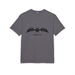 Camiseta oversize gruesa - Gris iman - Rat penat: Ratapinada