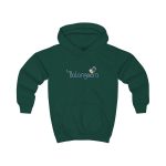 Sudadera con capucha infantil - Verde botella - Camiseta «La Balanguera»