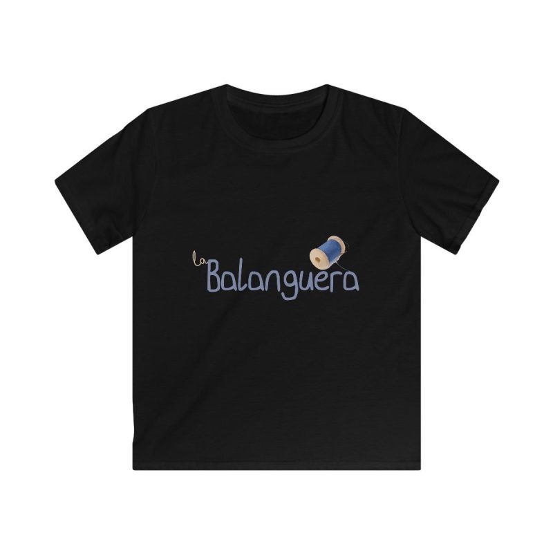 Camiseta infantil Softstyle - Negro - Camiseta «La Balanguera»