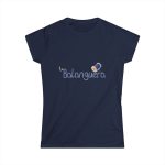 Camiseta mujer Softstyle - Azul marino - Camiseta «La Balanguera»