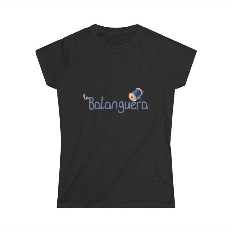 Camiseta mujer Softstyle - Negro - Camiseta «La Balanguera»