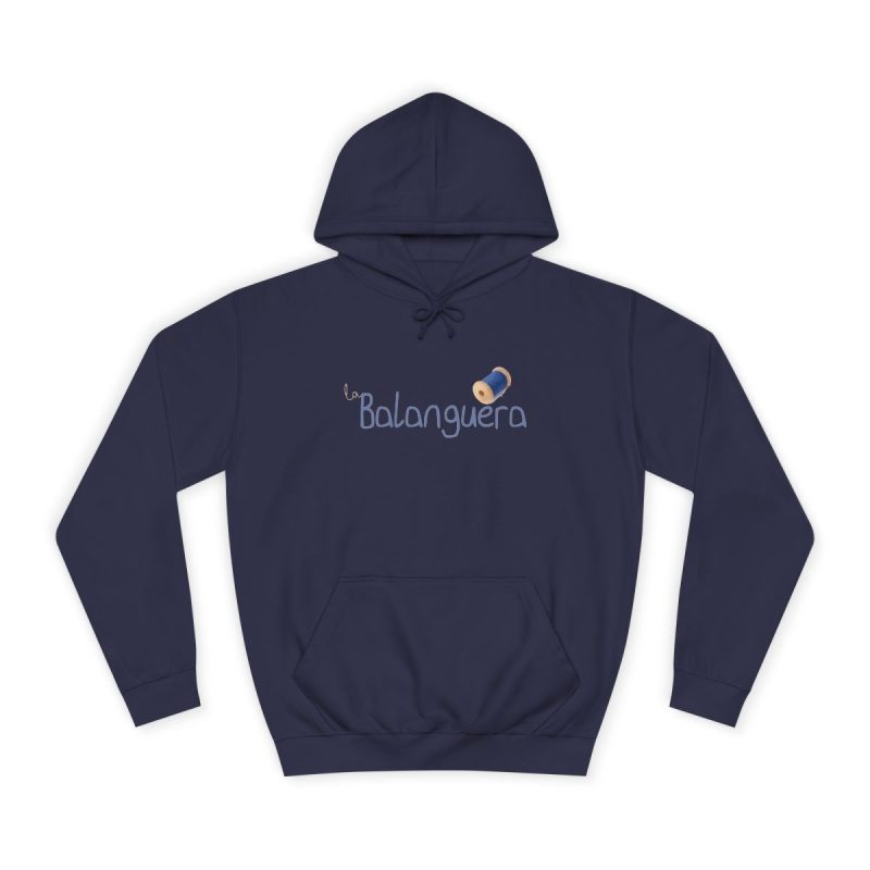 Sudadera universitaria - Azul marino Oxford - Camiseta «La Balanguera»