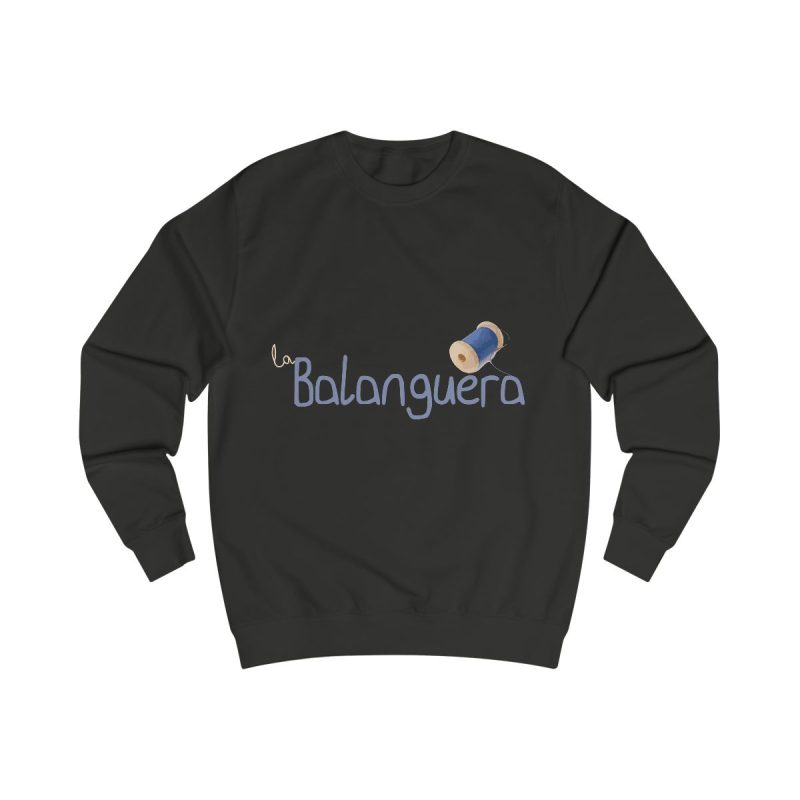 Sudadera clasica - Negro azabache - Camiseta «La Balanguera» Sudadera clasica - Negro azabache - Camiseta «La Balanguera»