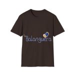 Camiseta Softstyle - Marron chocolate oscuro - Camiseta «La Balanguera»
