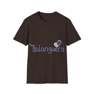 Camiseta Softstyle - Marron chocolate oscuro - Camiseta «La Balanguera»