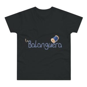 Camiseta hombre punto liso - Negro - Camiseta «La Balanguera»