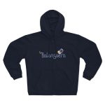 Sudadera capucha con cremallera premium - Azul marino - Camiseta «La Balanguera»