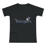 Camiseta mujer punto liso - Negro - Camiseta «La Balanguera»