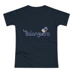 Camiseta mujer punto liso - Azul marino - Camiseta «La Balanguera»