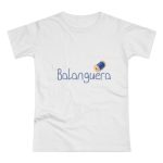 Camiseta mujer punto liso - Blanco - Camiseta «La Balanguera»